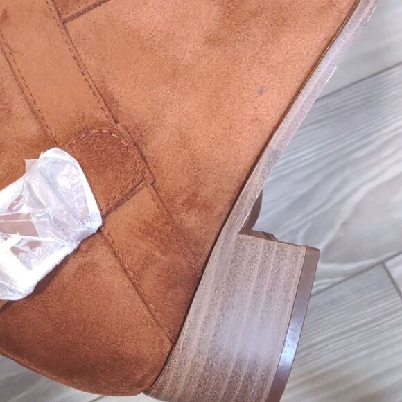 (49-4115) COUTGO Women's Low Chunky Boots Sz 11 - Picture 10 of 10